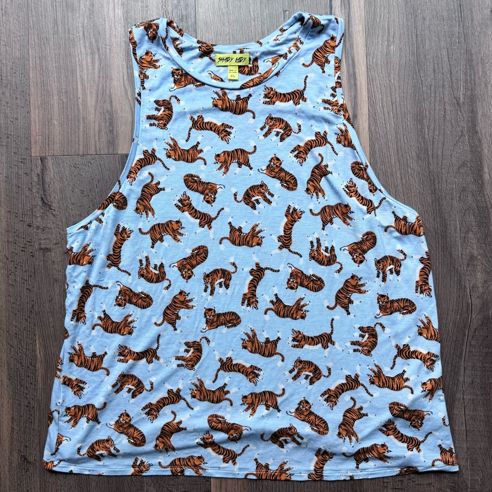 Shady Lady Tiger Nightgown women’s size XL
